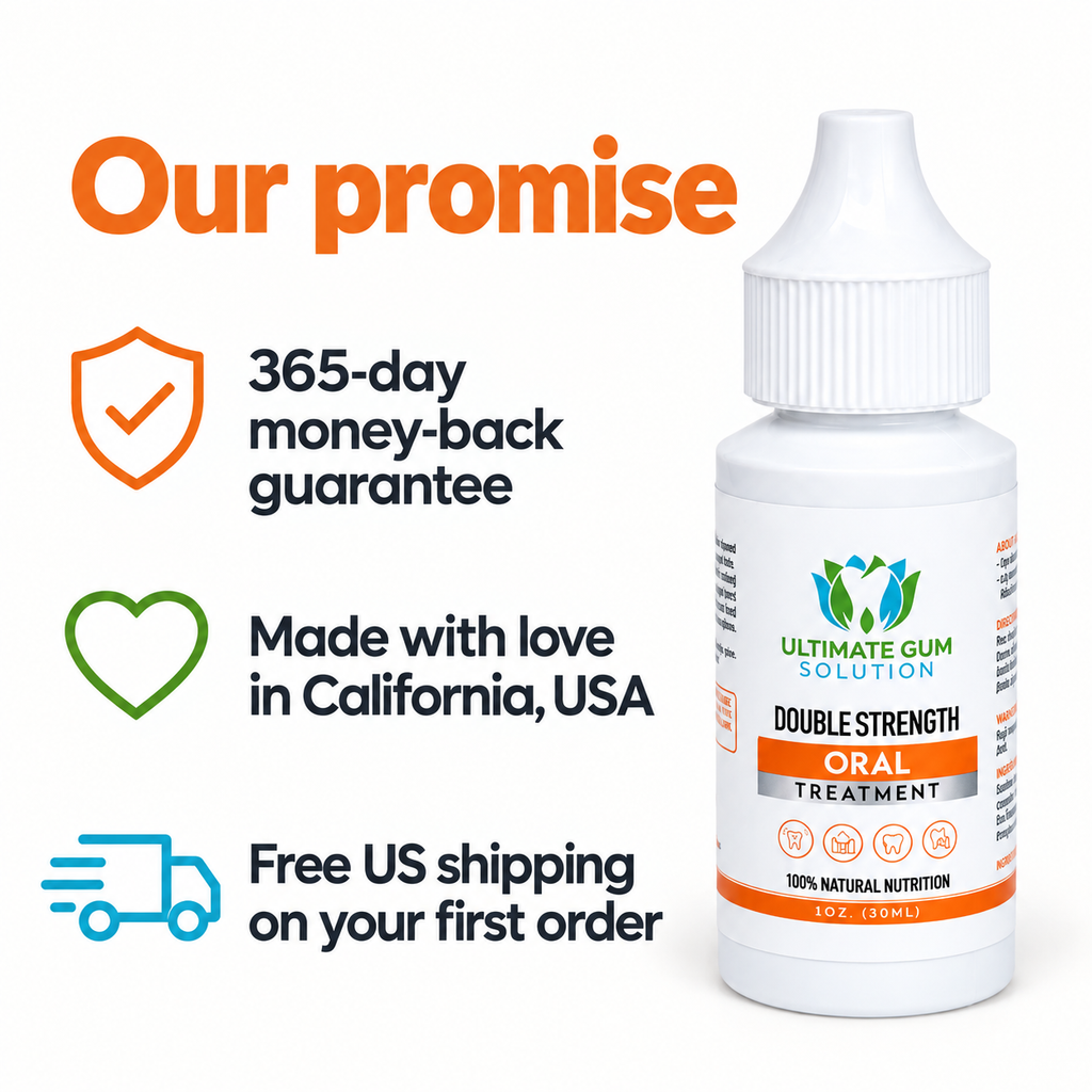 Our promise: 365-day money-back guarantee, made with love in California, USA, free US shipping on your first order