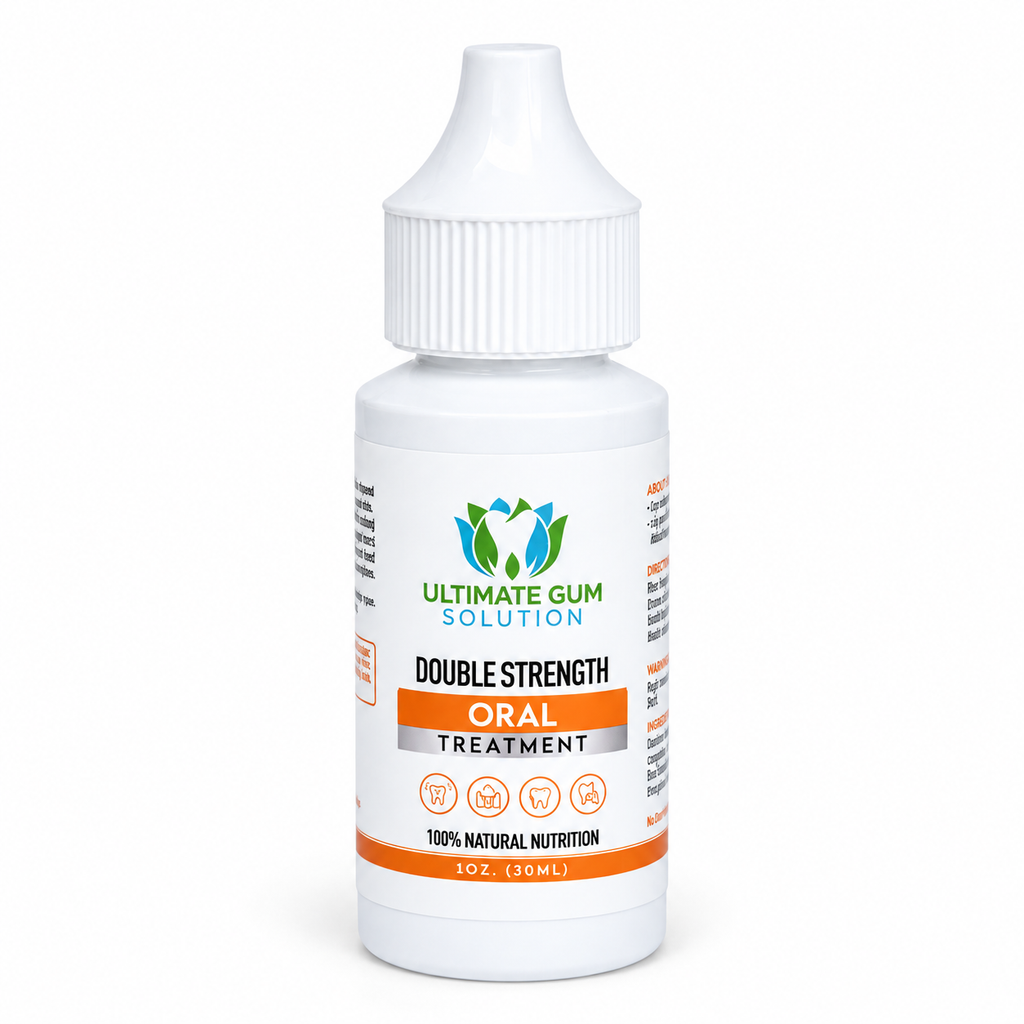 Ultimate Gum Solution Double Strength, 1 oz (30 ml) bottle
