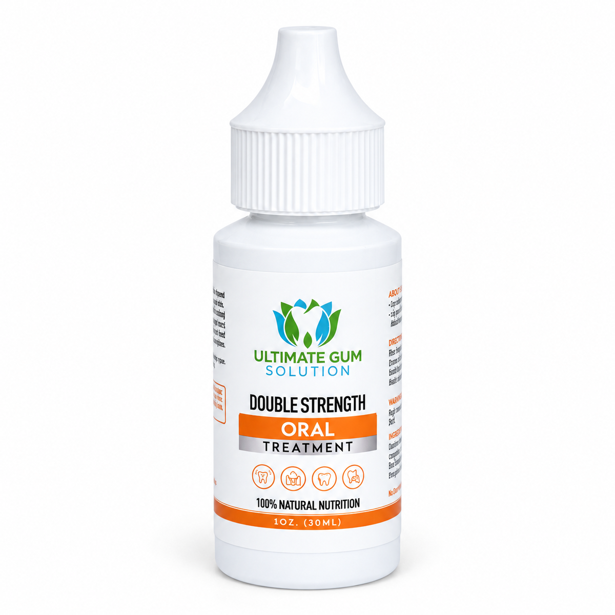 Ultimate Gum Solution Double Strength, 1 oz (30 ml) bottle